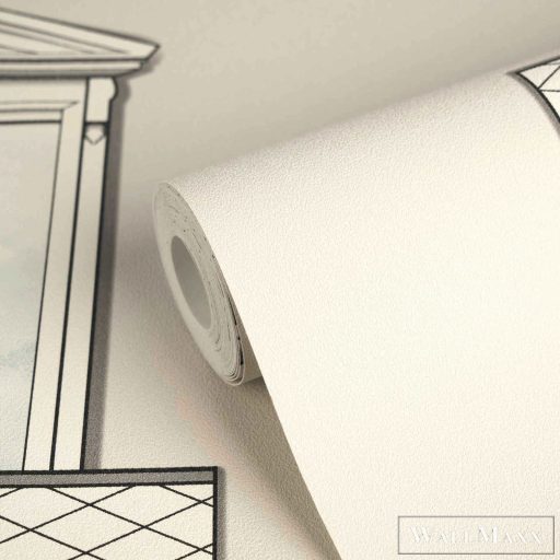 AS CREATION Versace 6 79132-2 bézs loggia grafikai tapéta