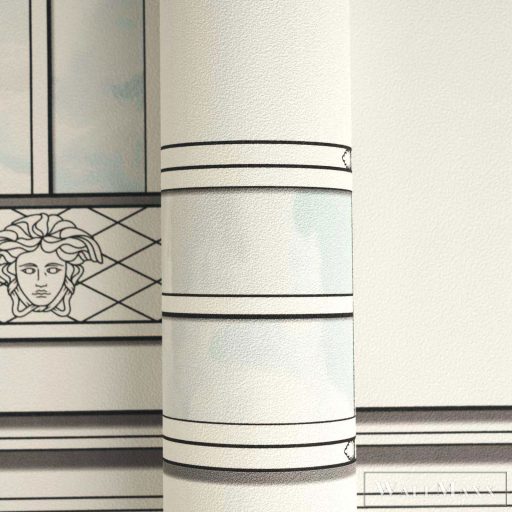 AS CREATION Versace 6 79132-3 krémszínű loggia grafikai tapéta