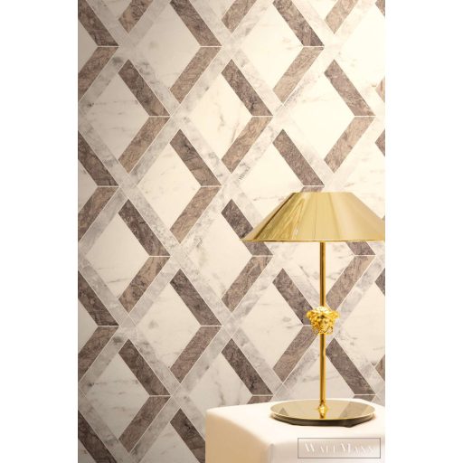 AS CREATION Versace 6 79133-4 barna márvány térhatású tapéta