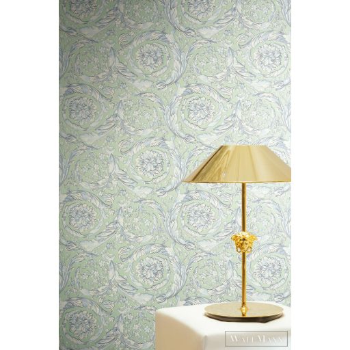 AS CREATION Versace 6 79135-1 kék ornamentika design tapéta