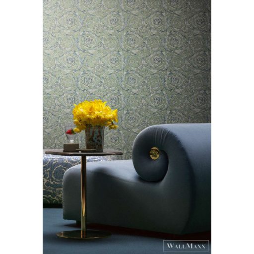 AS CREATION Versace 6 79135-1 kék ornamentika design tapéta
