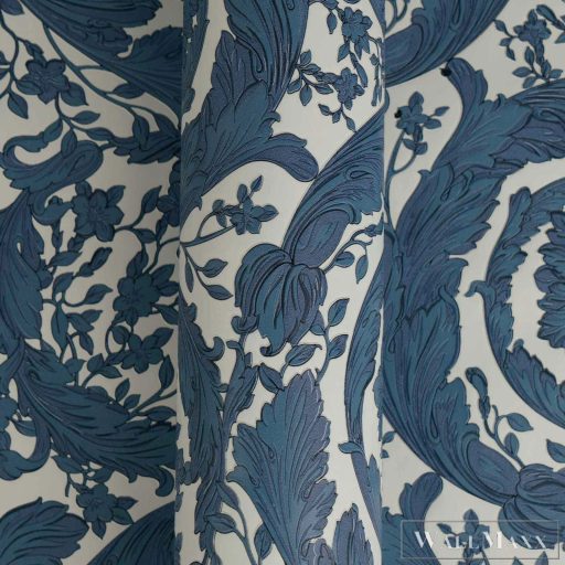 AS CREATION Versace 6 79135-4 kék ornamentika design tapéta