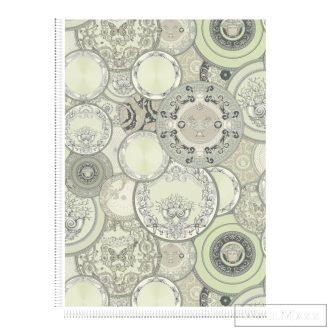   AS CREATION Versace 6 79136-2 barna ornamentika modern-elegáns tapéta