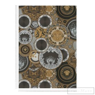   AS CREATION Versace 6 79136-4 ezüst ornamentika modern-elegáns tapéta