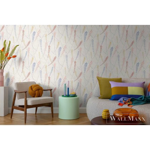 AS CREATION Nordic Feeling 79146-2 bézs leveles klasszikus tapéta