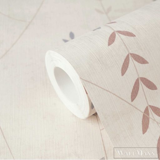 AS CREATION Nordic Feeling 79146-3 bézs leveles klasszikus tapéta