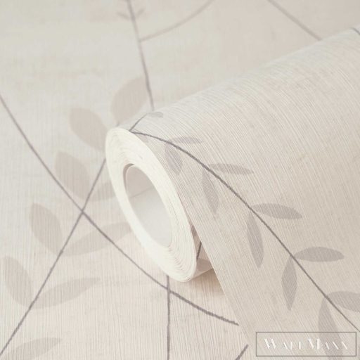 AS CREATION Nordic Feeling 79146-4 bézs leveles klasszikus tapéta