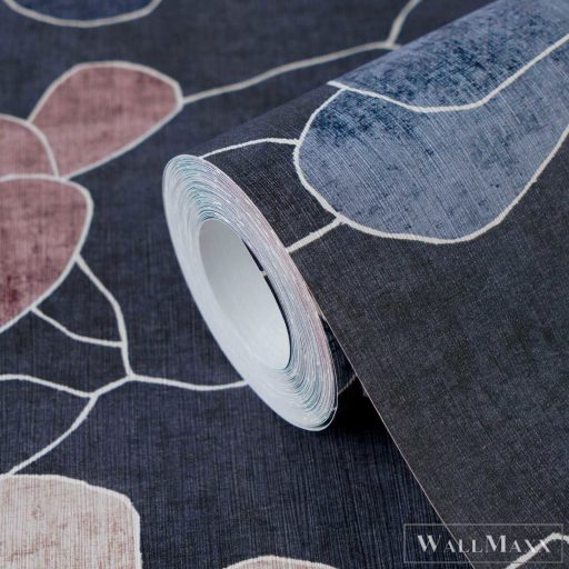 AS CREATION Nordic Feeling 79147-4 kék virág klasszikus tapéta