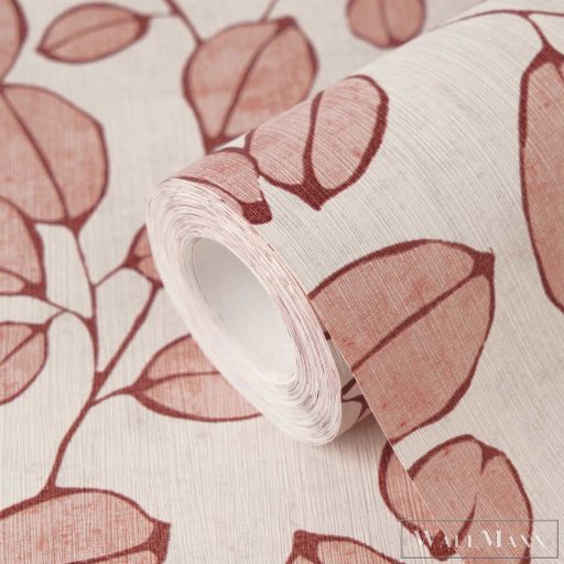 AS CREATION Nordic Feeling 79148-2 piros leveles klasszikus tapéta