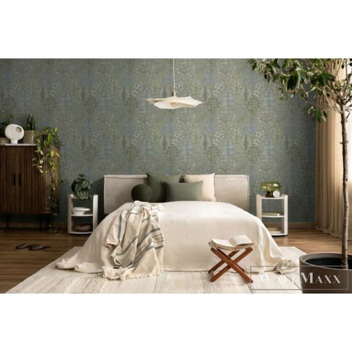 AS CREATION Nordic Feeling 79149-1 szürke leveles klasszikus tapéta