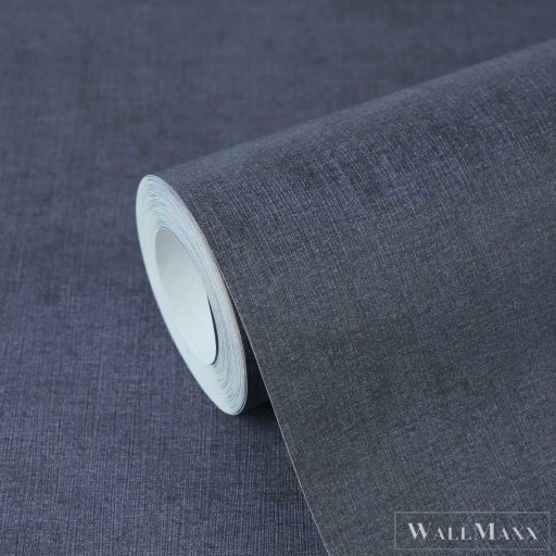 AS CREATION Nordic Feeling 79152-8 kék szövet uni tapéta