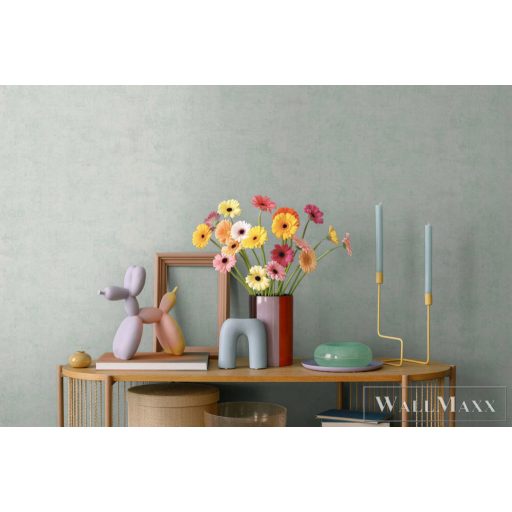 AS CREATION Nordic Feeling 79152-9 zöld szövet uni tapéta