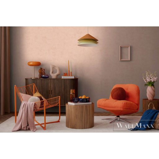 AS CREATION Nordic Feeling 79153-7 rózsaszín szövet uni tapéta