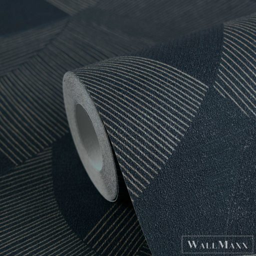 AS CREATION Cuba 2 79160-3 kék grafikai modern-elegáns tapéta