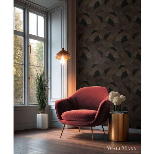 AS CREATION Cuba 2 79160-5 barna grafikai modern-elegáns tapéta