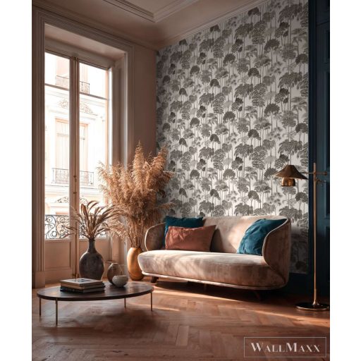 AS CREATION Cuba 2 79162-5 szürke dzsungel modern-elegáns tapéta