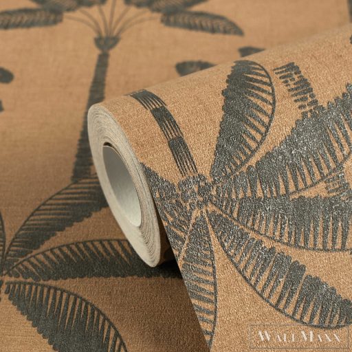 AS CREATION Cuba 2 79163-3 barna leveles modern-elegáns tapéta