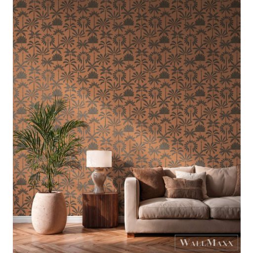 AS CREATION Cuba 2 79163-3 barna leveles modern-elegáns tapéta