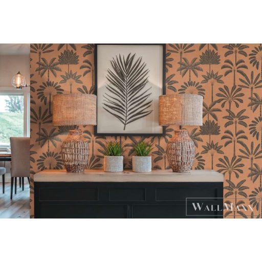 AS CREATION Cuba 2 79163-3 barna leveles modern-elegáns tapéta