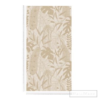   AS CREATION Cuba 2 79164-1 bézs leveles modern-elegáns tapéta