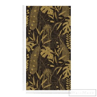   AS CREATION Cuba 2 79164-3 fémes leveles modern-elegáns tapéta