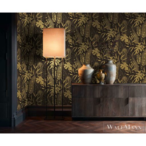 AS CREATION Cuba 2 79164-3 fémes leveles modern-elegáns tapéta