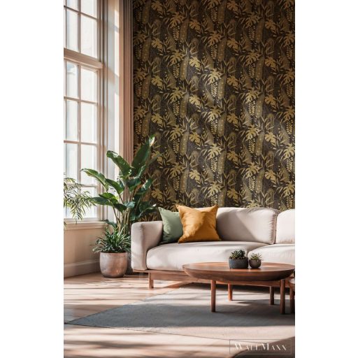 AS CREATION Cuba 2 79164-3 fémes leveles modern-elegáns tapéta