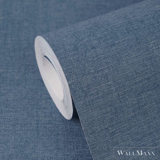 AS CREATION Cuba 2 79165-8 kék uni modern-elegáns tapéta