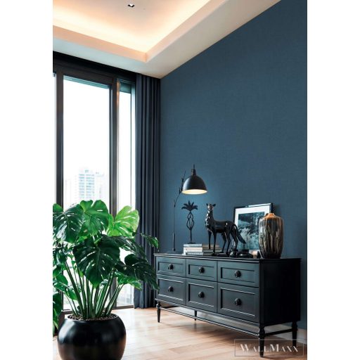 AS CREATION Cuba 2 79165-8 kék uni modern-elegáns tapéta