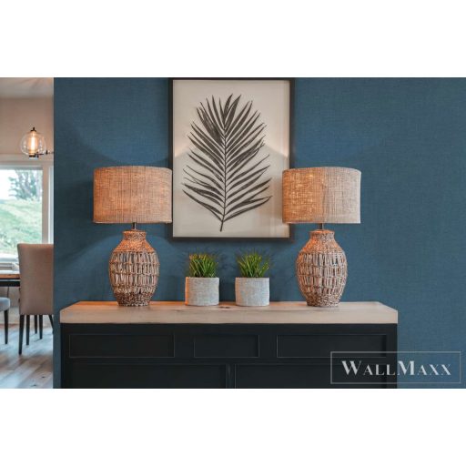 AS CREATION Cuba 2 79165-8 kék uni modern-elegáns tapéta