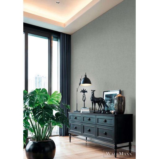 AS CREATION Cuba 2 79166-2 szürke uni modern-elegáns tapéta