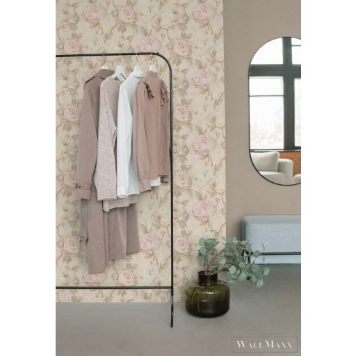 AS CREATION PintWalls III 79167-1 krémszínű rózsa modern-elegáns tapéta