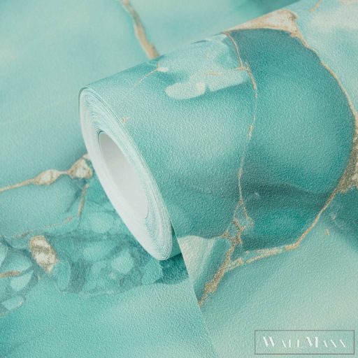 AS CREATION PintWalls III 79168-1 kék márvány modern-elegáns tapéta