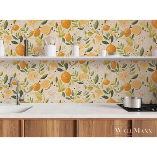 AS CREATION PintWalls III 79169-2 sárga narancs grafikai tapéta