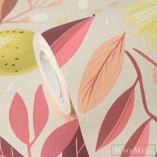 AS CREATION PintWalls III 79169-3 rózsaszín narancs grafikai tapéta