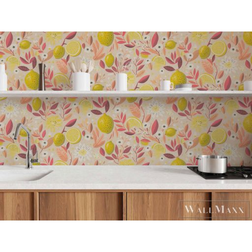 AS CREATION PintWalls III 79169-3 rózsaszín narancs grafikai tapéta