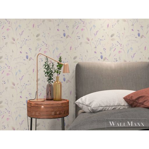 AS CREATION PintWalls III 79170-2 kék leveles grafikai tapéta