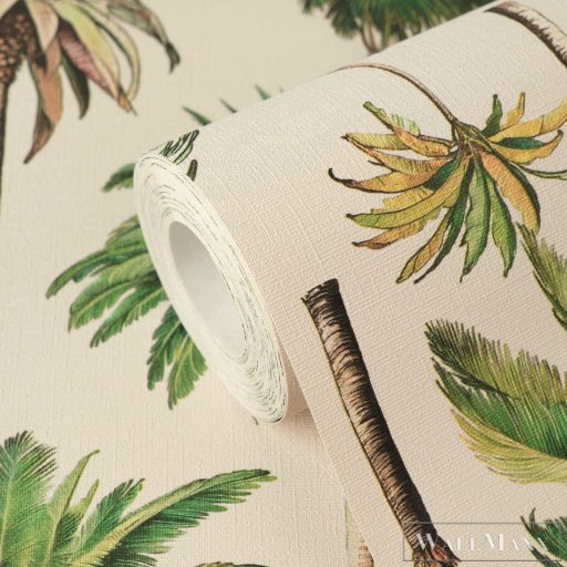 AS CREATION PintWalls III 79171-1 bézs dzsungel grafikai tapéta