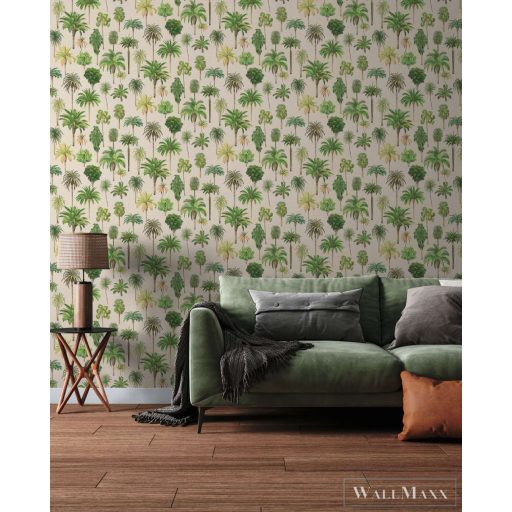 AS CREATION PintWalls III 79171-1 bézs dzsungel grafikai tapéta