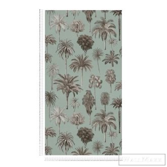   AS CREATION PintWalls III 79171-3 kék dzsungel grafikai tapéta