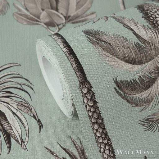 AS CREATION PintWalls III 79171-3 kék dzsungel grafikai tapéta