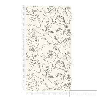   AS CREATION PintWalls III 79172-1 fehér díva grafikai tapéta