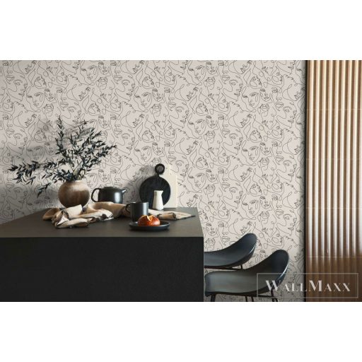 AS CREATION PintWalls III 79172-1 fehér díva grafikai tapéta