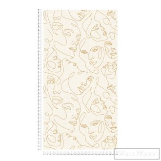   AS CREATION PintWalls III 79172-2 bézs díva grafikai tapéta