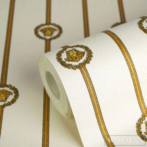AS CREATION Versace 6 79173-1 fehér-arany barokk klasszikus tapéta