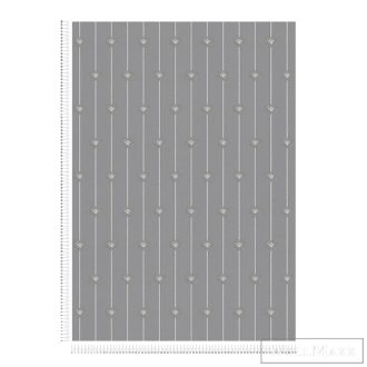   AS CREATION Versace 6 79173-3 ezüst barokk klasszikus tapéta