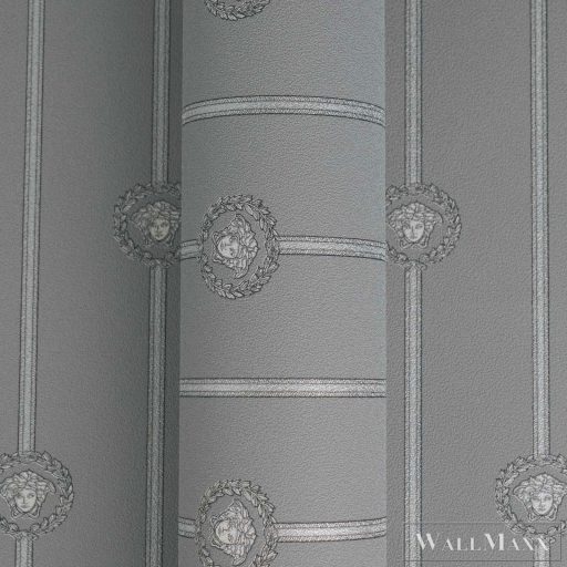 AS CREATION Versace 6 79173-3 ezüst barokk klasszikus tapéta