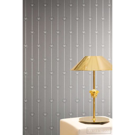 AS CREATION Versace 6 79173-3 ezüst barokk klasszikus tapéta