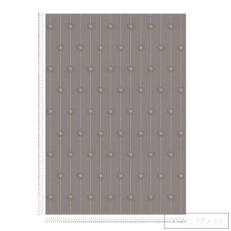   AS CREATION Versace 6 79173-4 ezüst barokk klasszikus tapéta