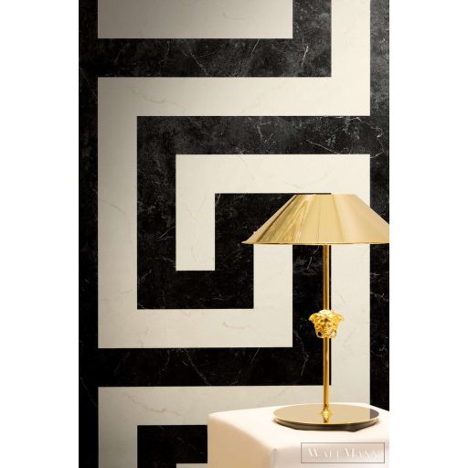 AS CREATION Versace 6 79174-1 fekete-fehér görög klasszikus tapéta